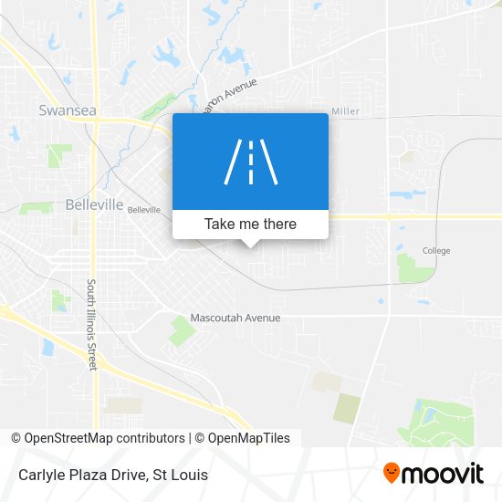 Carlyle Plaza Drive map