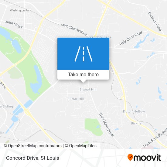 Mapa de Concord Drive