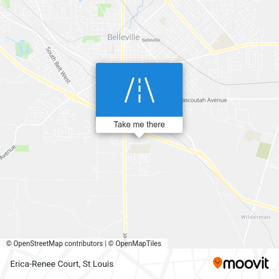 Erica-Renee Court map