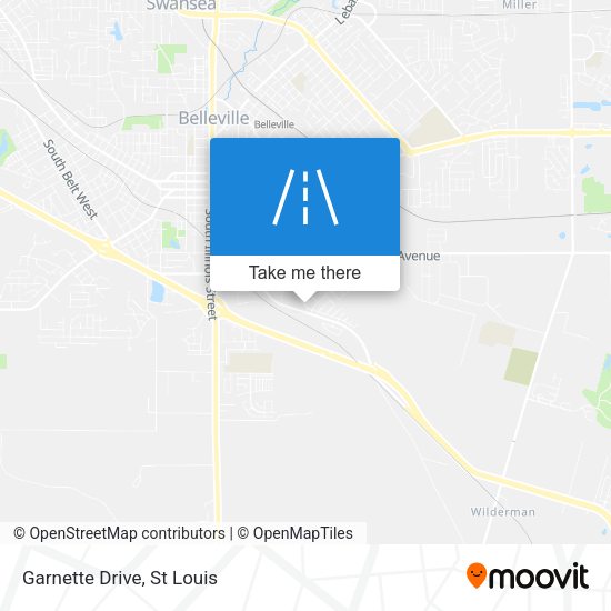 Mapa de Garnette Drive
