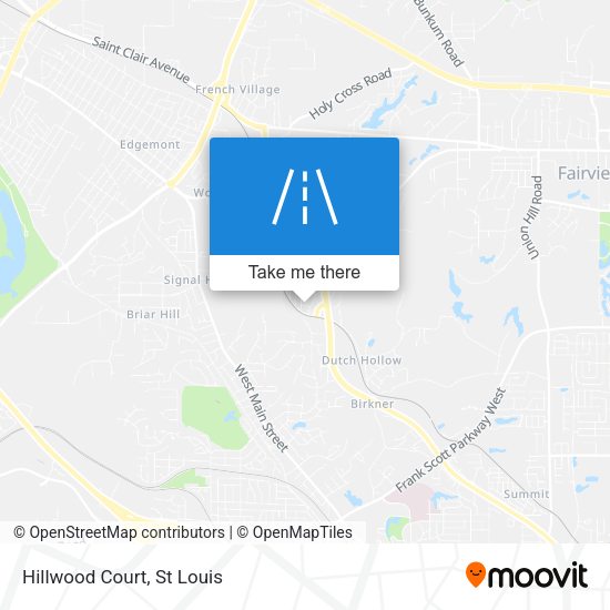 Mapa de Hillwood Court
