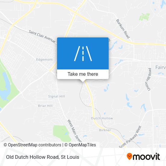 Mapa de Old Dutch Hollow Road