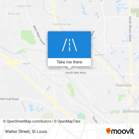 Mapa de Walter Street