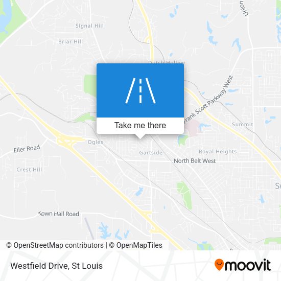 Mapa de Westfield Drive