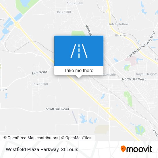 Westfield Plaza Parkway map