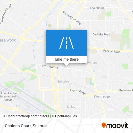 Mapa de Chalons Court