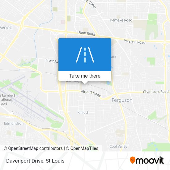 Mapa de Davenport Drive