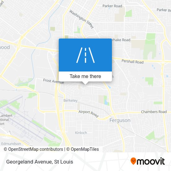 Mapa de Georgeland Avenue