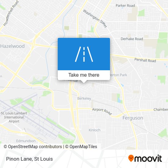 Mapa de Pinon Lane