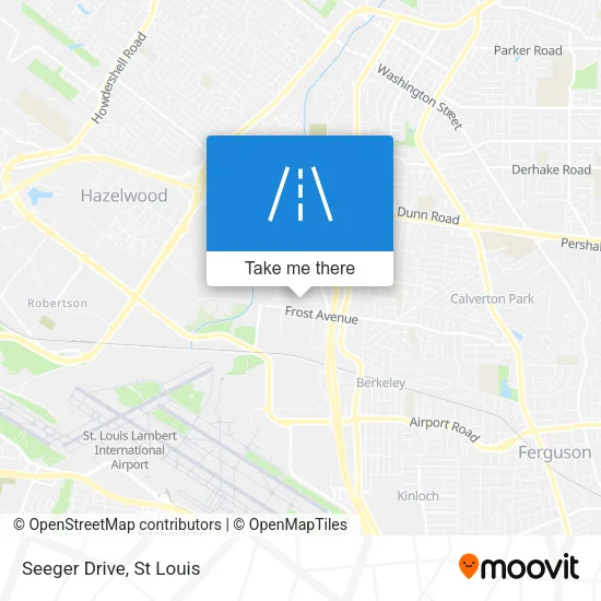 Seeger Drive map