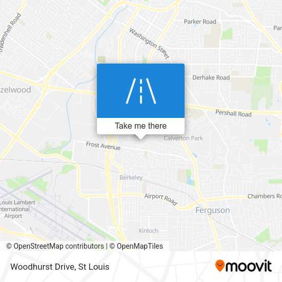 Mapa de Woodhurst Drive