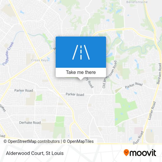 Alderwood Court map