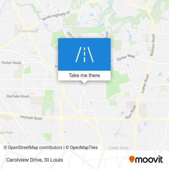 Carolview Drive map