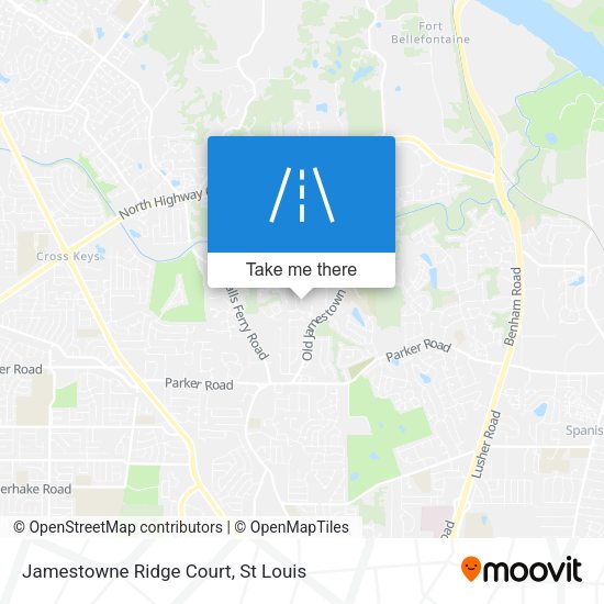 Jamestowne Ridge Court map