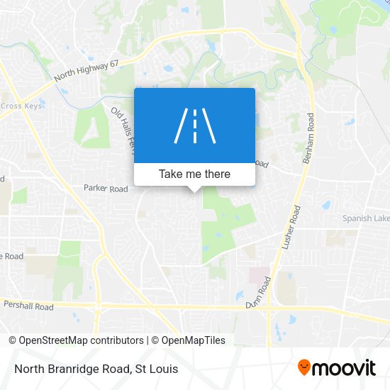 Mapa de North Branridge Road