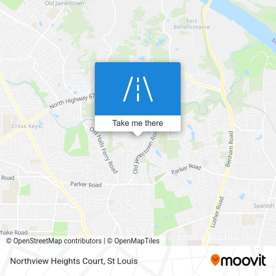 Northview Heights Court map