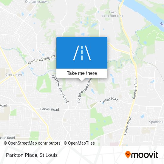 Mapa de Parkton Place