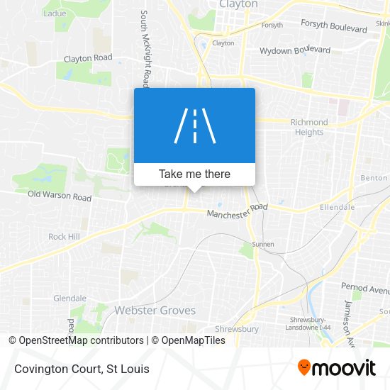 Mapa de Covington Court
