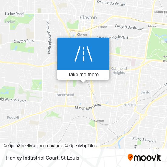 Hanley Industrial Court map
