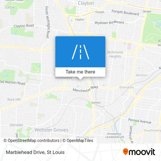 Mapa de Marblehead Drive