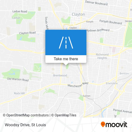 Mapa de Woodsy Drive