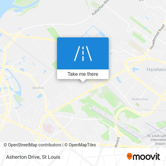 Mapa de Asherton Drive