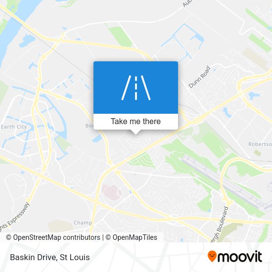 Mapa de Baskin Drive