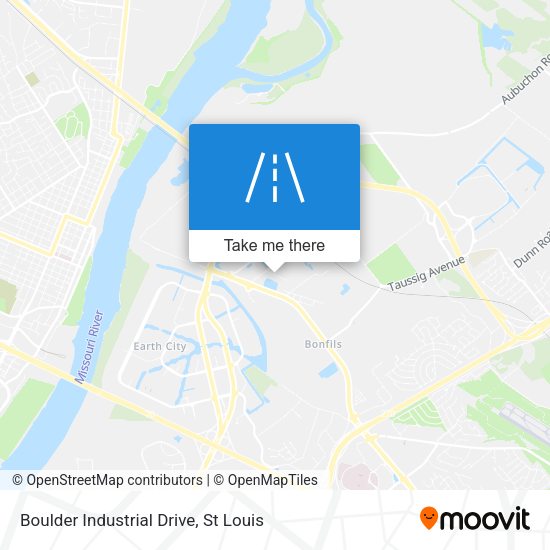 Mapa de Boulder Industrial Drive