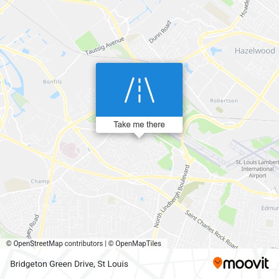 Bridgeton Green Drive map