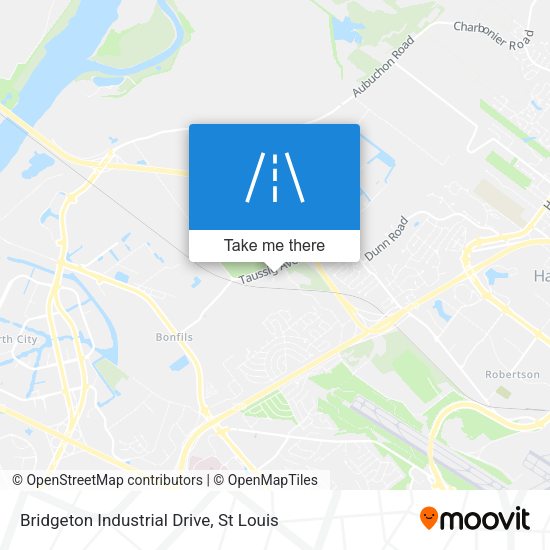 Bridgeton Industrial Drive map
