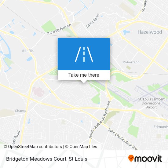 Bridgeton Meadows Court map