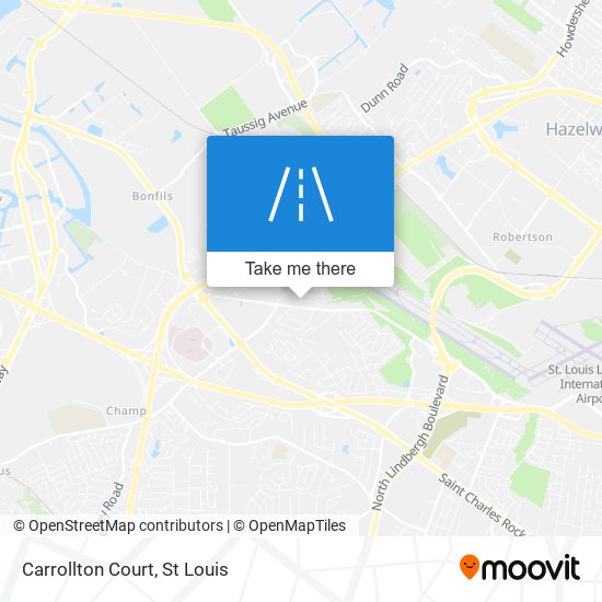 Mapa de Carrollton Court