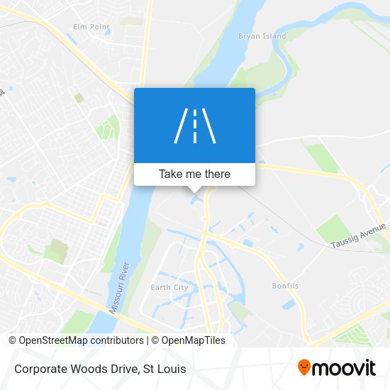 Mapa de Corporate Woods Drive