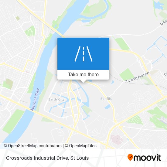 Crossroads Industrial Drive map