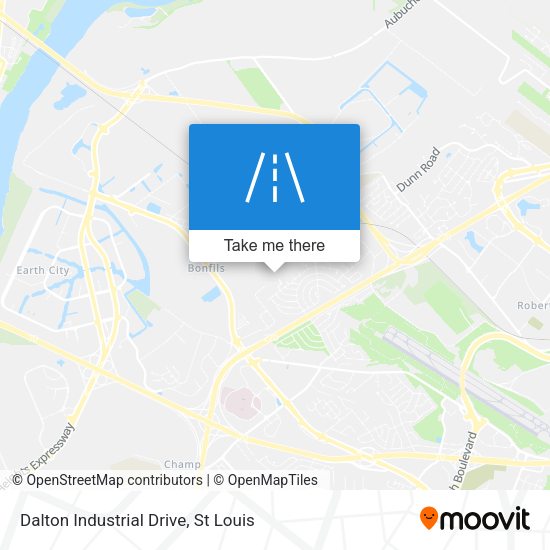 Dalton Industrial Drive map