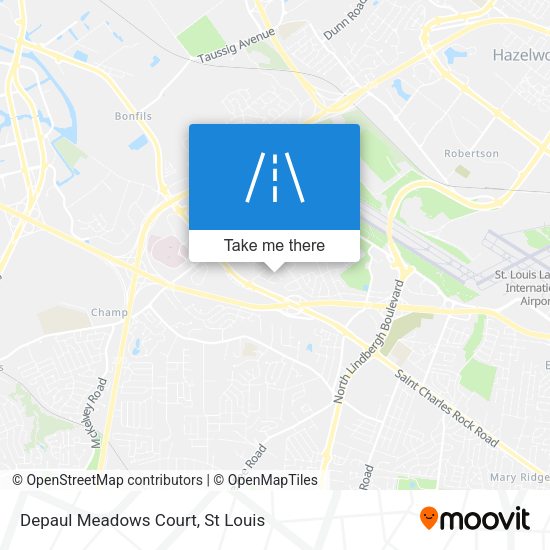 Depaul Meadows Court map