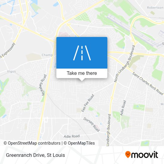 Mapa de Greenranch Drive