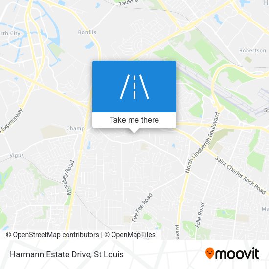 Harmann Estate Drive map