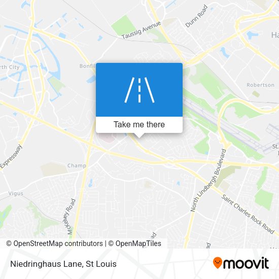 Mapa de Niedringhaus Lane