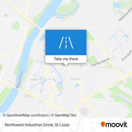 Northwest Industrial Circle map