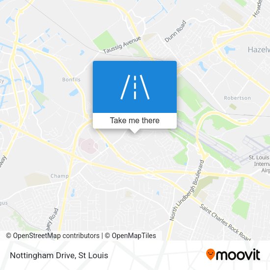Mapa de Nottingham Drive