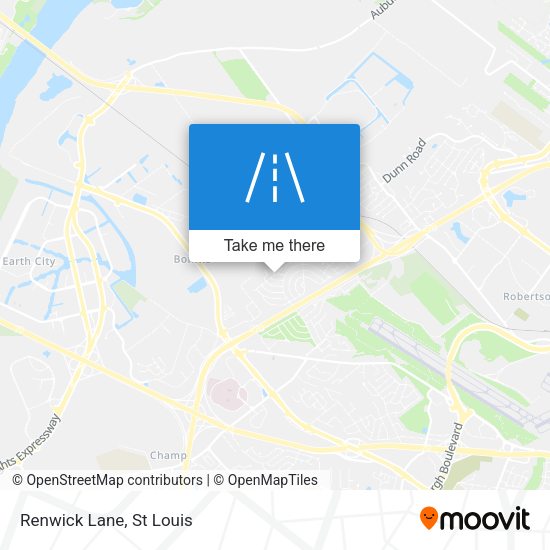 Mapa de Renwick Lane