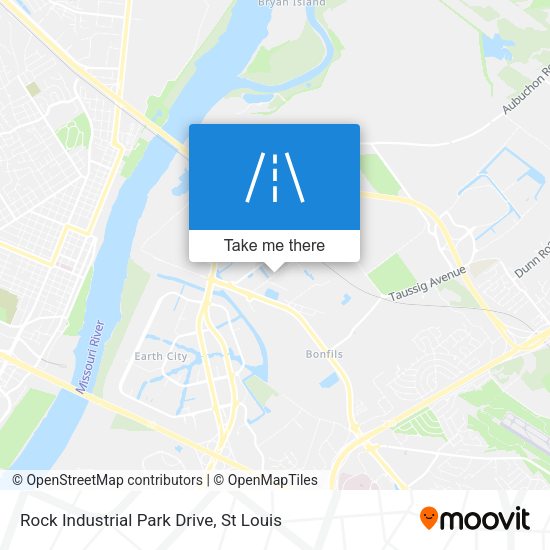 Rock Industrial Park Drive map