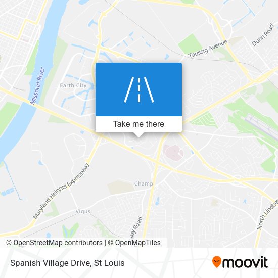 Spanish Village Drive map