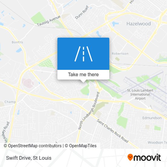 Mapa de Swift Drive