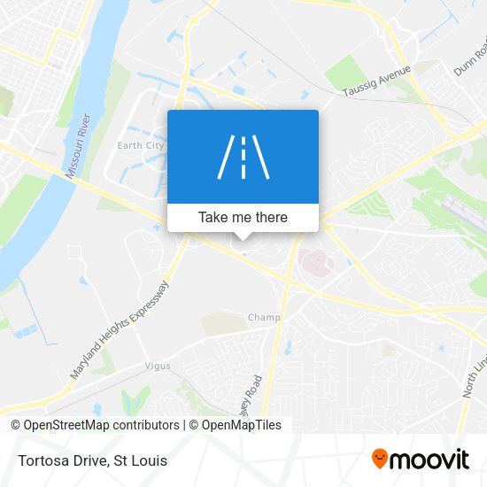 Mapa de Tortosa Drive