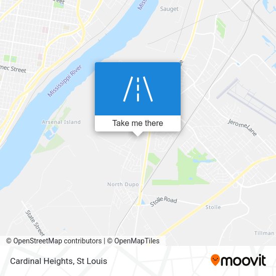 Mapa de Cardinal Heights