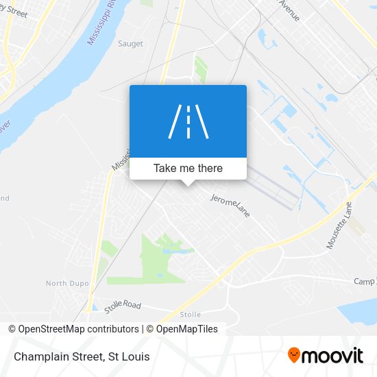 Mapa de Champlain Street