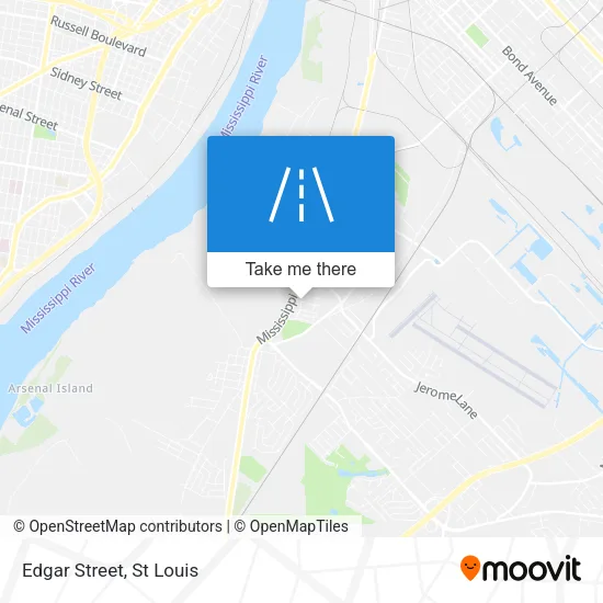 Edgar Street map