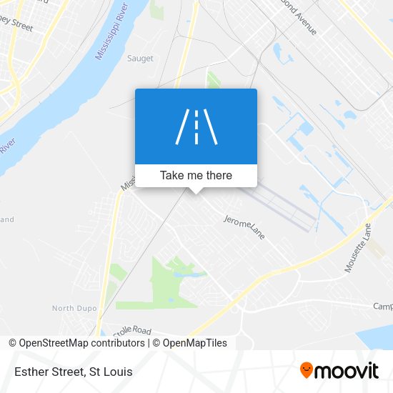 Mapa de Esther Street